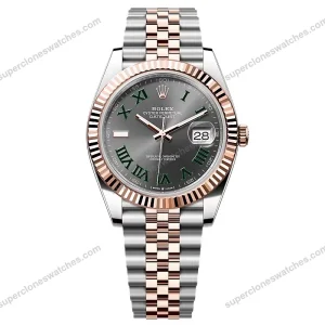 Super-Clone-Rolex-Datejust-Slate-Roman-Dial-126331-0016-41-mm-1