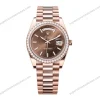 Super-Clone-Rolex-Day-Date-Chocolate-Dial-228345RBR-40-mm-1