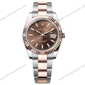 Super-Clone-Rolex-Datejust-Chocolate-Dial-126331-Oyster-41-mm-1