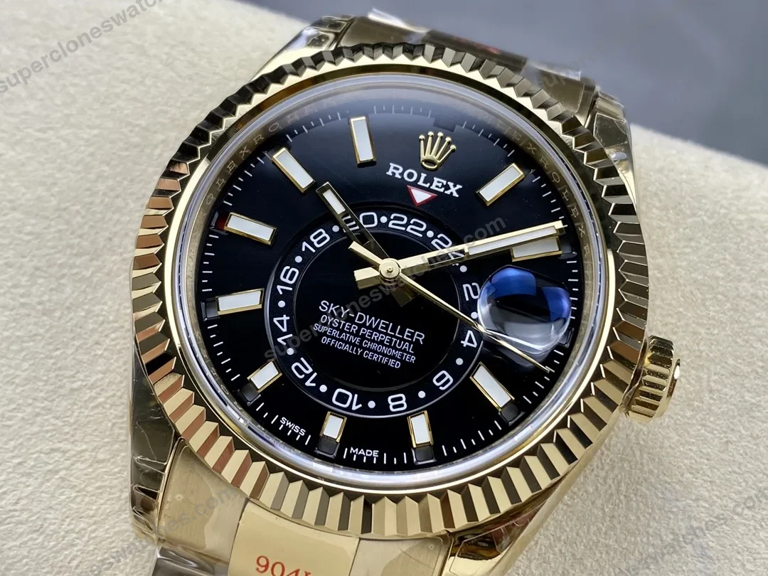 super-clone-rolex-sky-dweller-bright-black-dial-336938-view-5