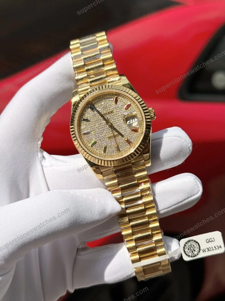 Super-Clone-Rolex-Day-Date-Diamond-Paved-Dial-128238-0051-36-mm-2