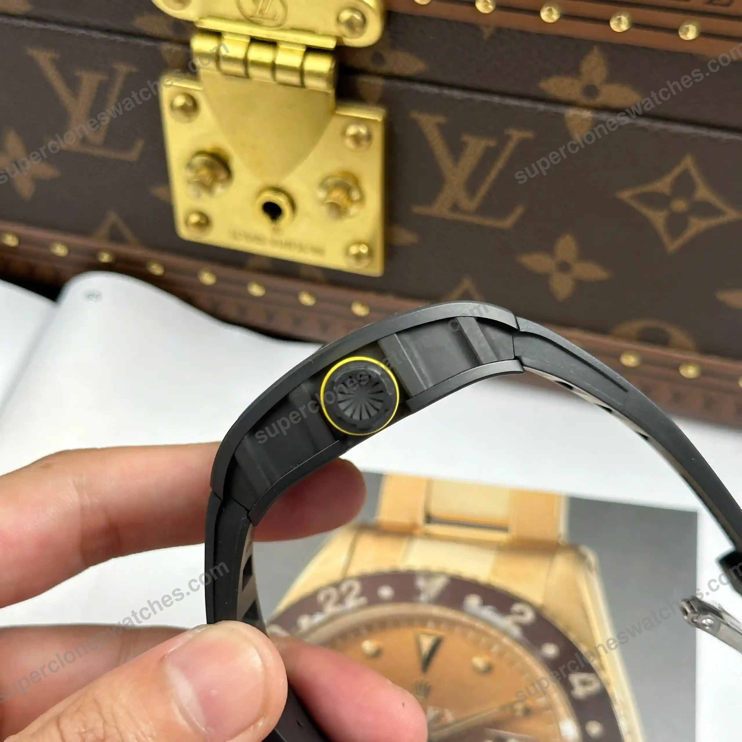 Super-Clone-Richard-Mille-RM-35-Richard-Mille-Americas-Toro-42mm-Black-Ceramic-9