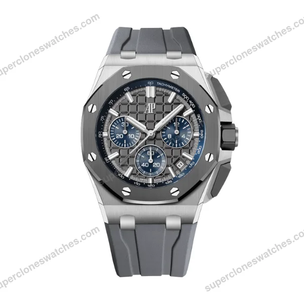 Super-Clone-Audemars-Piguet-Royal-Oak-Offshore-Steel-26420ST-42mm-Grey-Dial-1