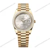 Super-Clone-Rolex-Day-Date-Silver-Dial-228398TBR-40-mm-1