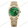 Super-Clone-Rolex-Day-Date-Bright-Green-Diamond-Dial-128398tbr-0035-36-mm-1