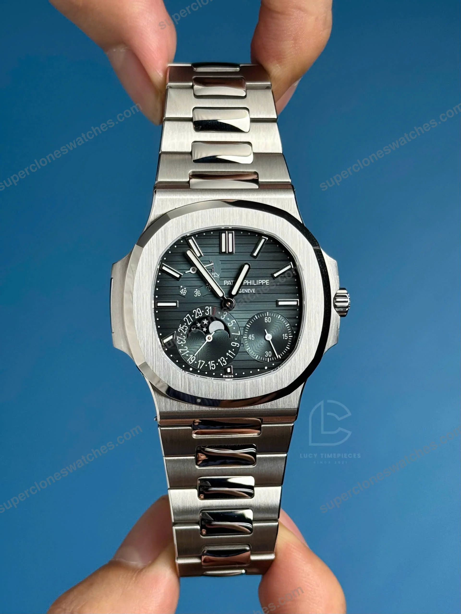 Super-Clone-Patek-Philippe-Nautilus-57121A-001-Blue-Steels-14