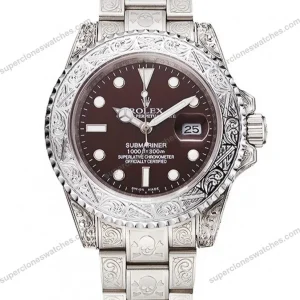 Super-Clone-Rolex-Submariner-Brown-Dial-1454092-1