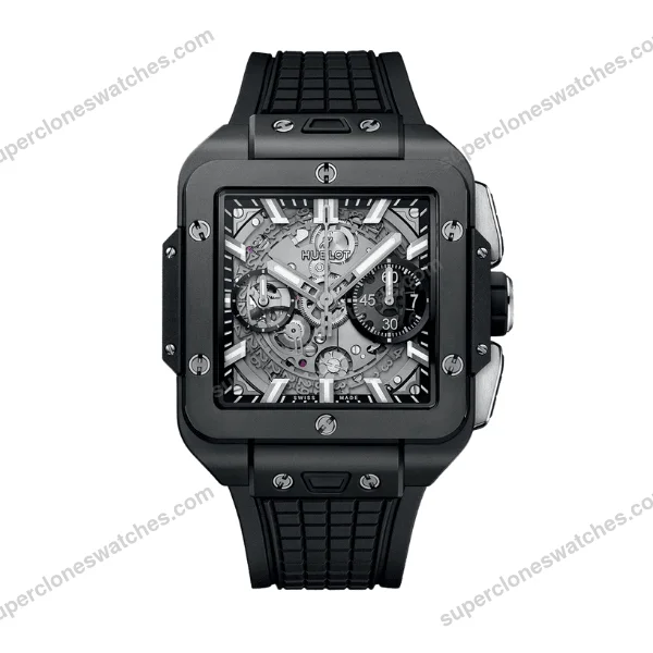 Super-Clone-Hublot-Square-Bang-Unico-821.CI_.0170.RX-821CI0170RX-42mm-Black-Dial-1
