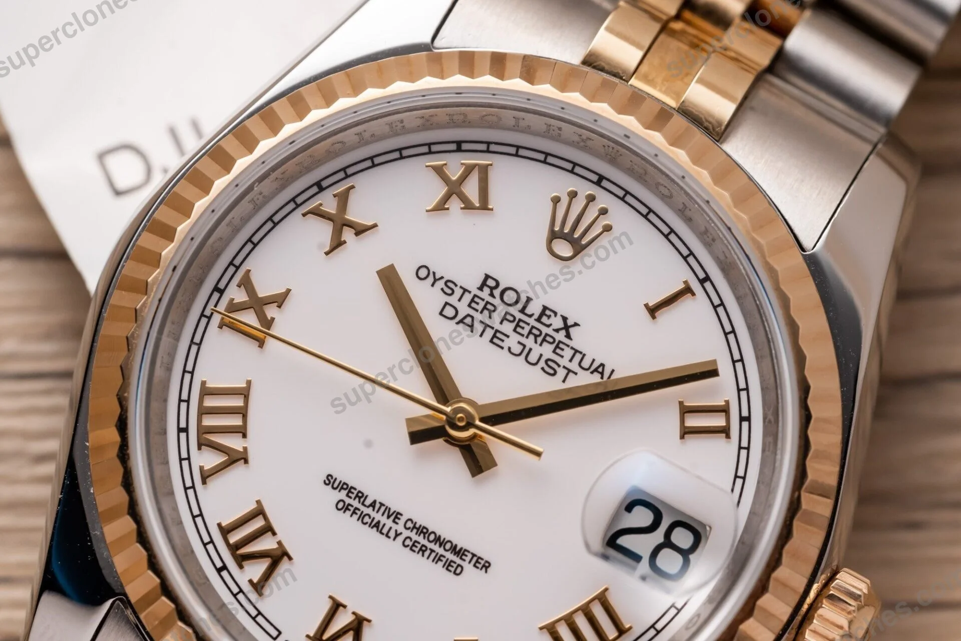 Super-Clone-Rolex-Datejust-White-Roman-Dial-126231-0015-36-mm-4