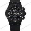 Super-Clone-Hublot-Big-Bang-Black-Ceramic-Chronograph-Rubber-Strap