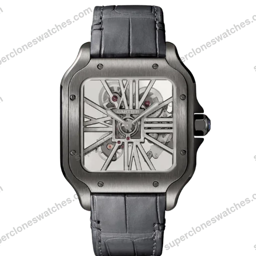 Super-Clone-Cartier-Santos-Large-Skeleton-WHSA0009-39mm-1