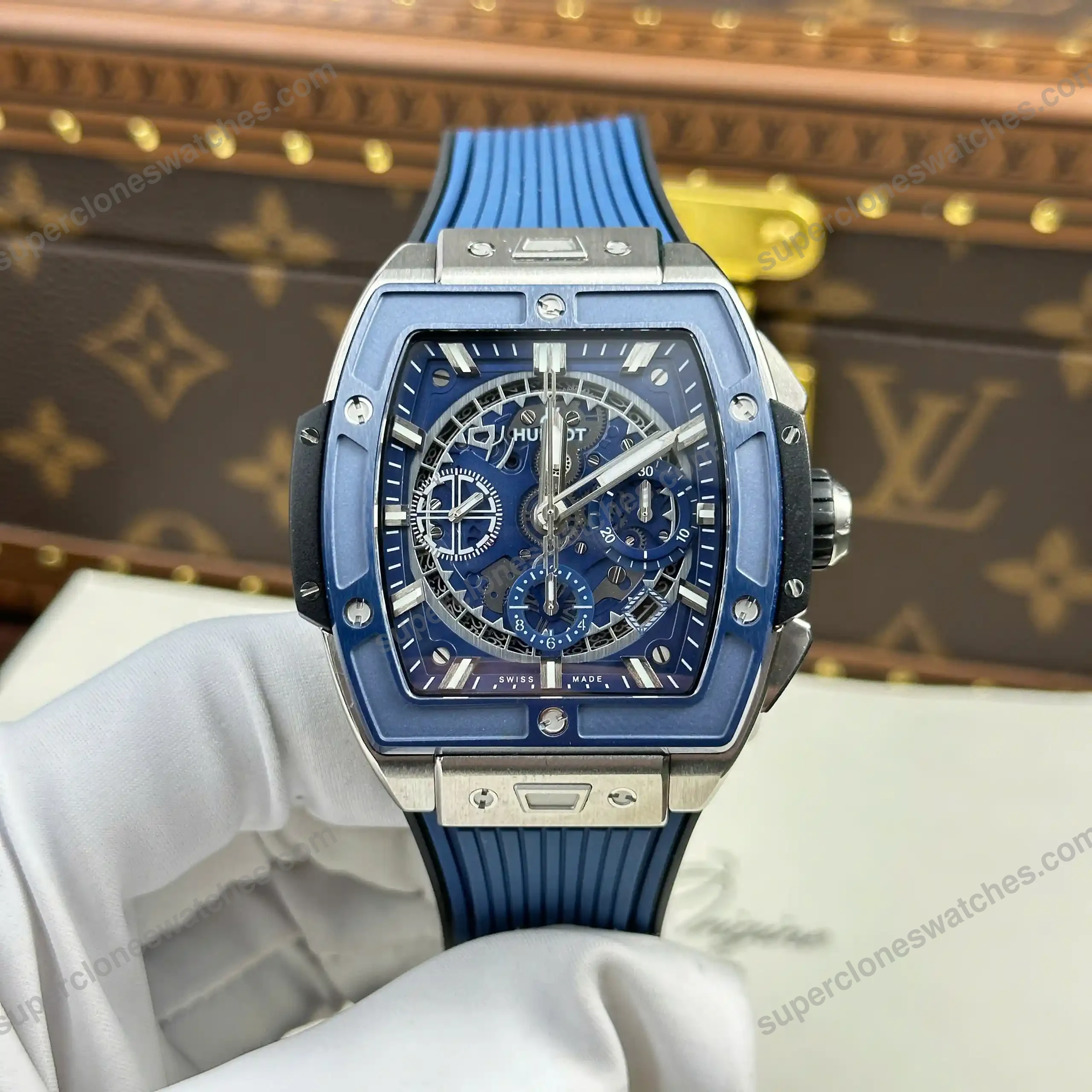 Super-Clone-Hublot-Spirit-Of-Big-Bang-Titanium-Blue-Ceramic-42mm-3
