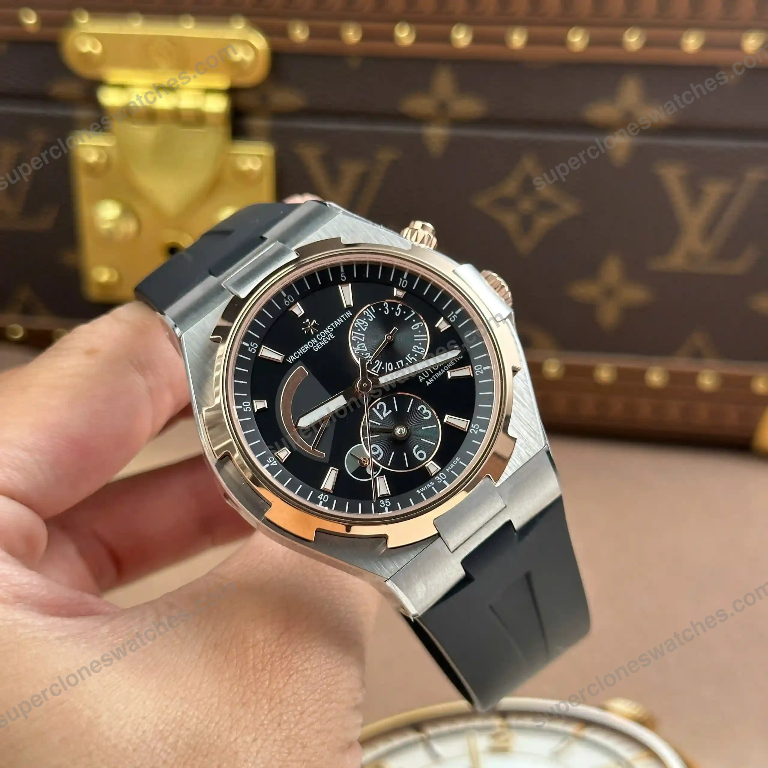 Super-Clone-Vacheron-Constantin-Overseas-Dual-Time-Mens-Watch-47450000M-9644-42-3