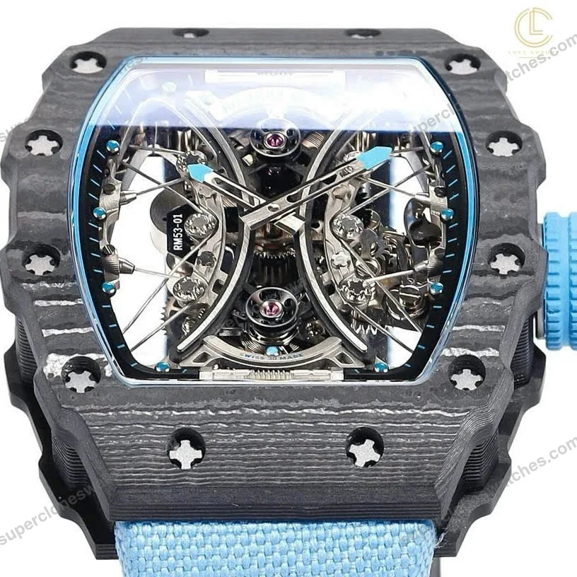 Super-Clone-Richard-Mille-RM-53-01-Richard-Mille-Pablo-Mac-Donough-42mm-Carbon-5