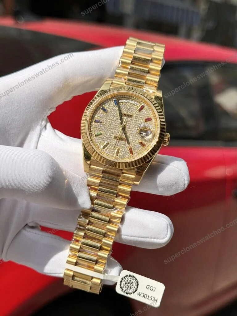 Super-Clone-Rolex-Day-Date-Diamond-Paved-Dial-128238-0051-36-mm-3