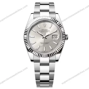 Super-Clone-Rolex-Datejust-Silver-Dial-126334-0003-41-mm-1