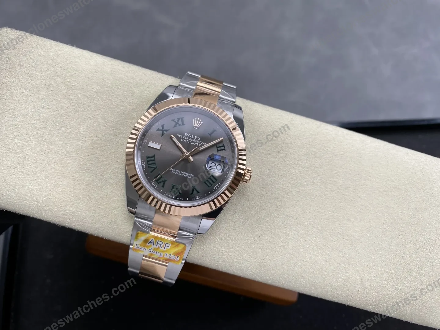 super-clone-rolex-datejust-slate-roman-dial-126331-0015-41-mm-view-5