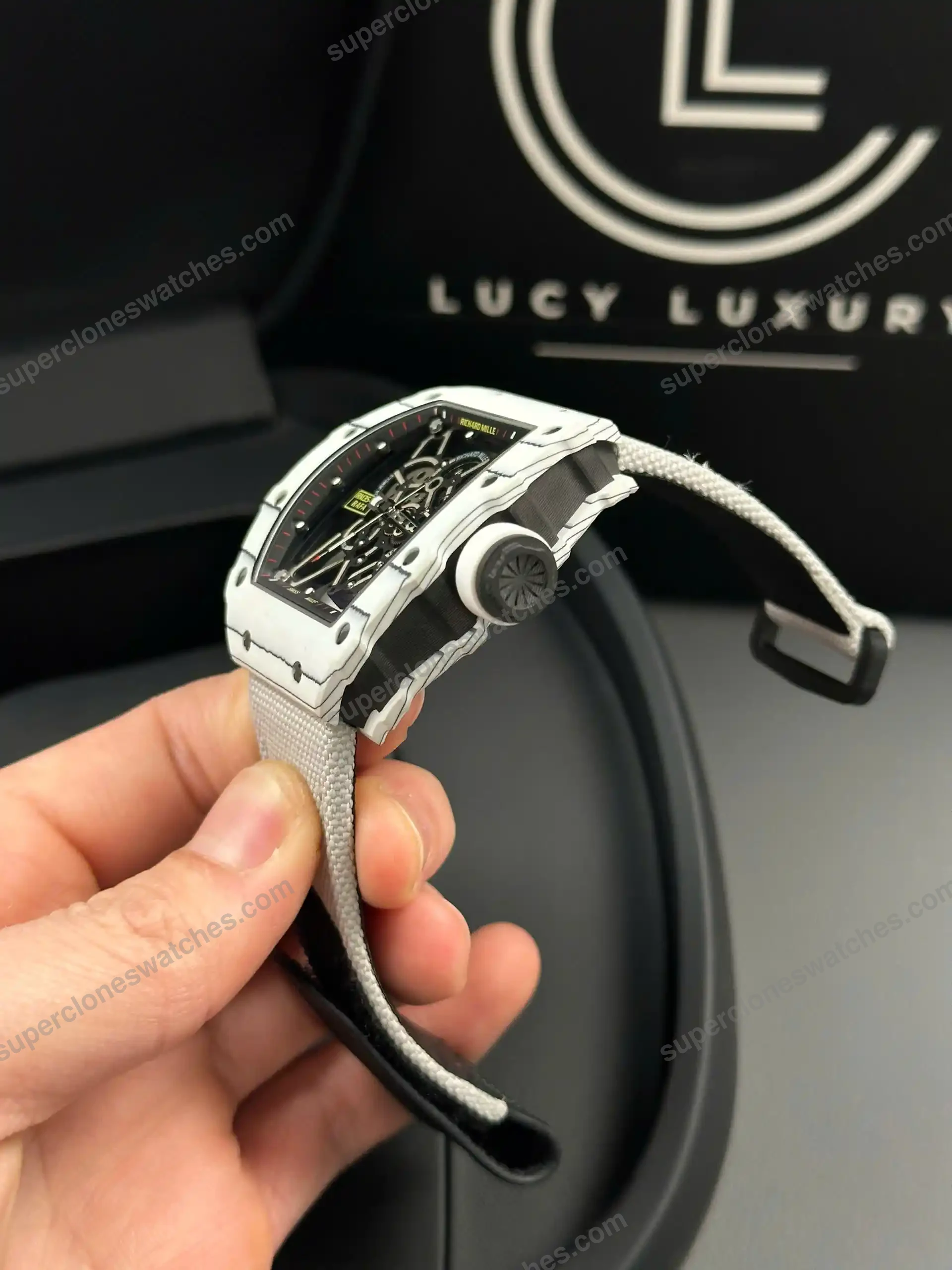 Super-Clone-Richard-Mille-RM-35-01-RICHARD-MILLE-Rafa-White-Cacbon-NTPT-42mm-7