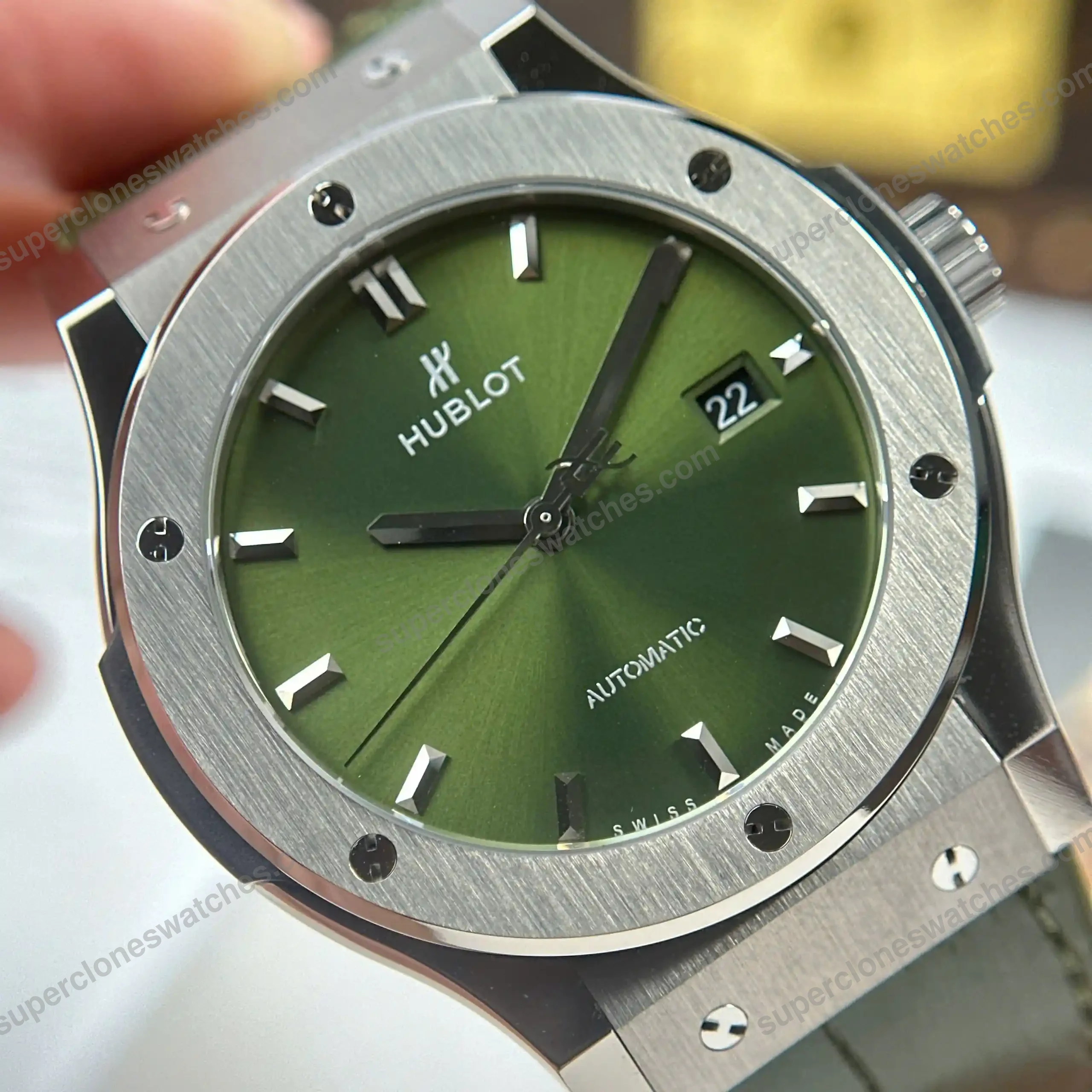 Super-Clone-Hublot-Classic-Fusion-Titanium-Green-542.NX_.8970.LR-42mm-6