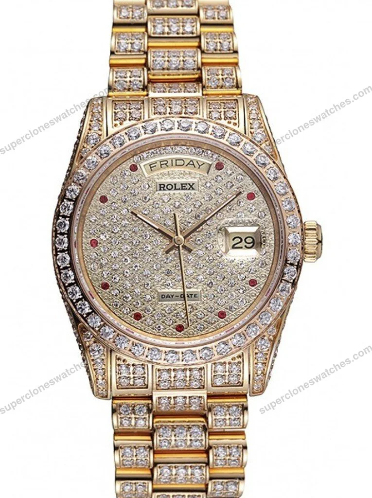 Super-Clone-Rolex-Day-Date-Diamond-Dial-621615-37-mm-1