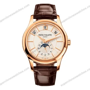 Super-Clone-Patek-Philippe-Annual-Calendar-40mm-White-Dial-5205R-001-1