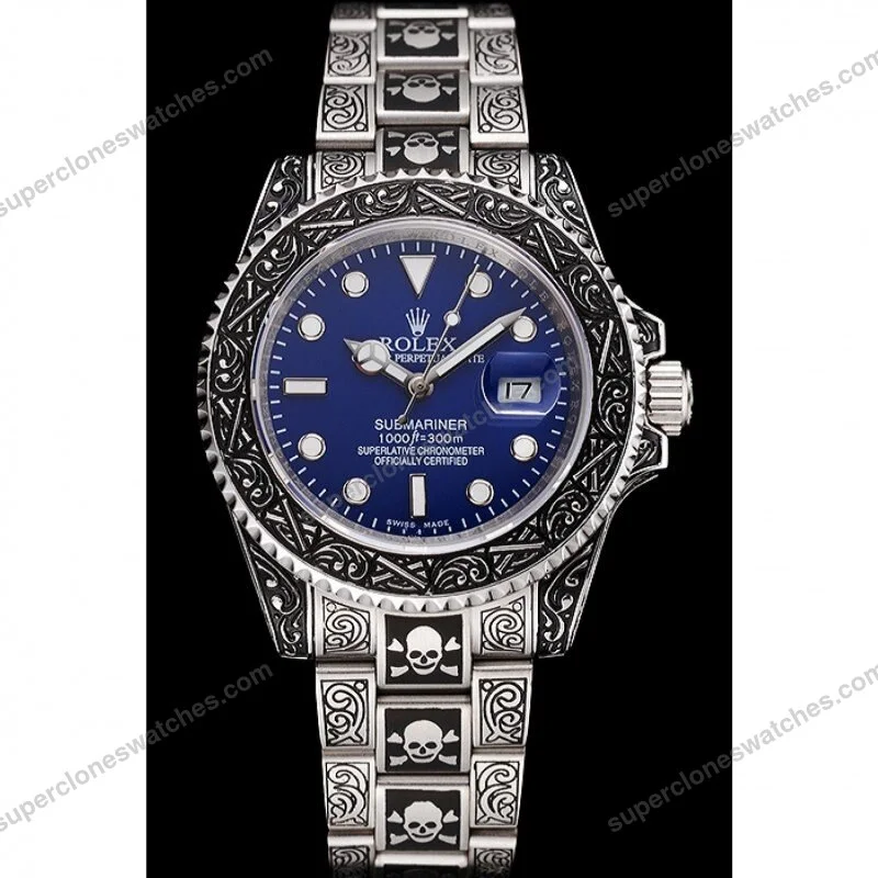 Super-Clone-Rolex-Submariner-Blue-Dial-1454091-2