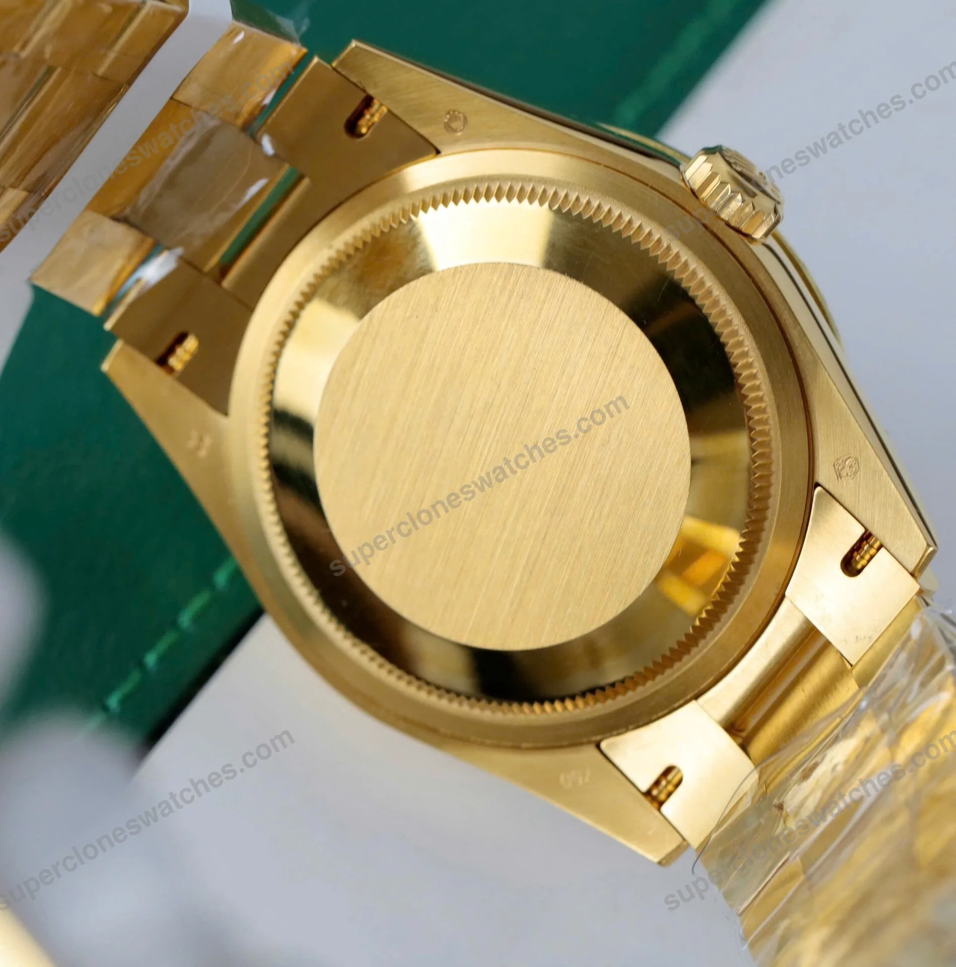 Super-Clone-Rolex-Day-Date-Diamond-Paved-Dial-128348rbr-0030-36-mm-9