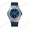 Super-Clone-Hublot-Classic-Fusion-Titanium-38mm-Blue-Dial-Unisex-Size-1