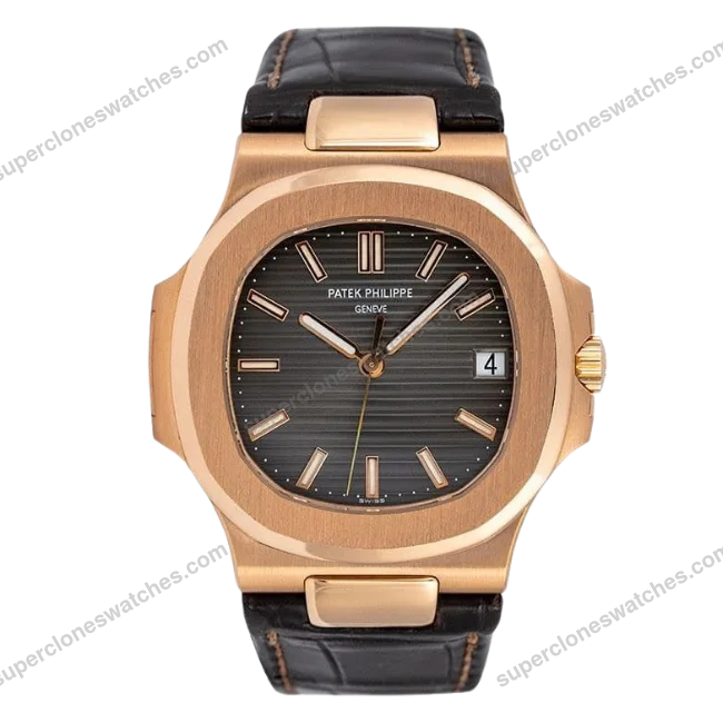 Super-Clone-Patek-Philippe-Nautilus-5711R-001-Gray-Dial-1