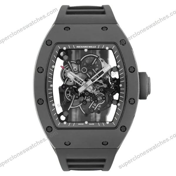 Super-Clone-Richard-Mille-RM-55-Richard-Mille-Bubba-Watson-Titanium-Gray-Carbon-1