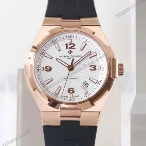 Super-Clone-Vacheron-Constantin-Overseas-Rose-Gold-White-Dial-Number-Roman-42mm-1