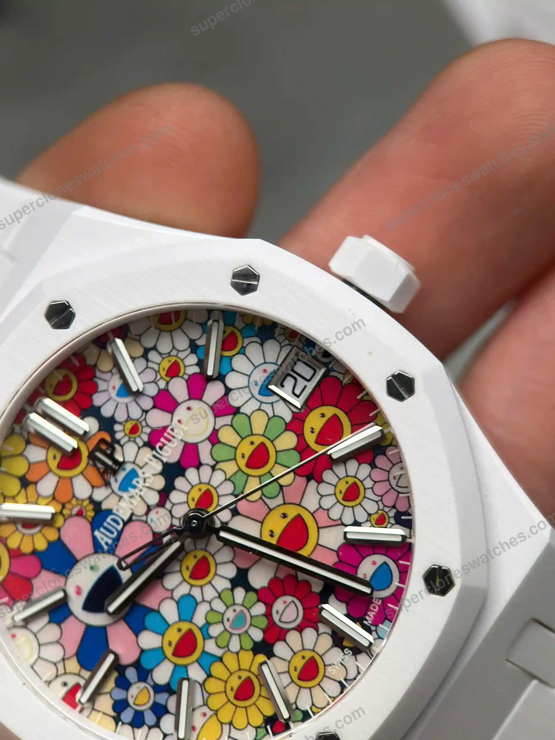 Super-Clone-Audemars-Piguet-15500-Sunflower-Ceramic-8211-4