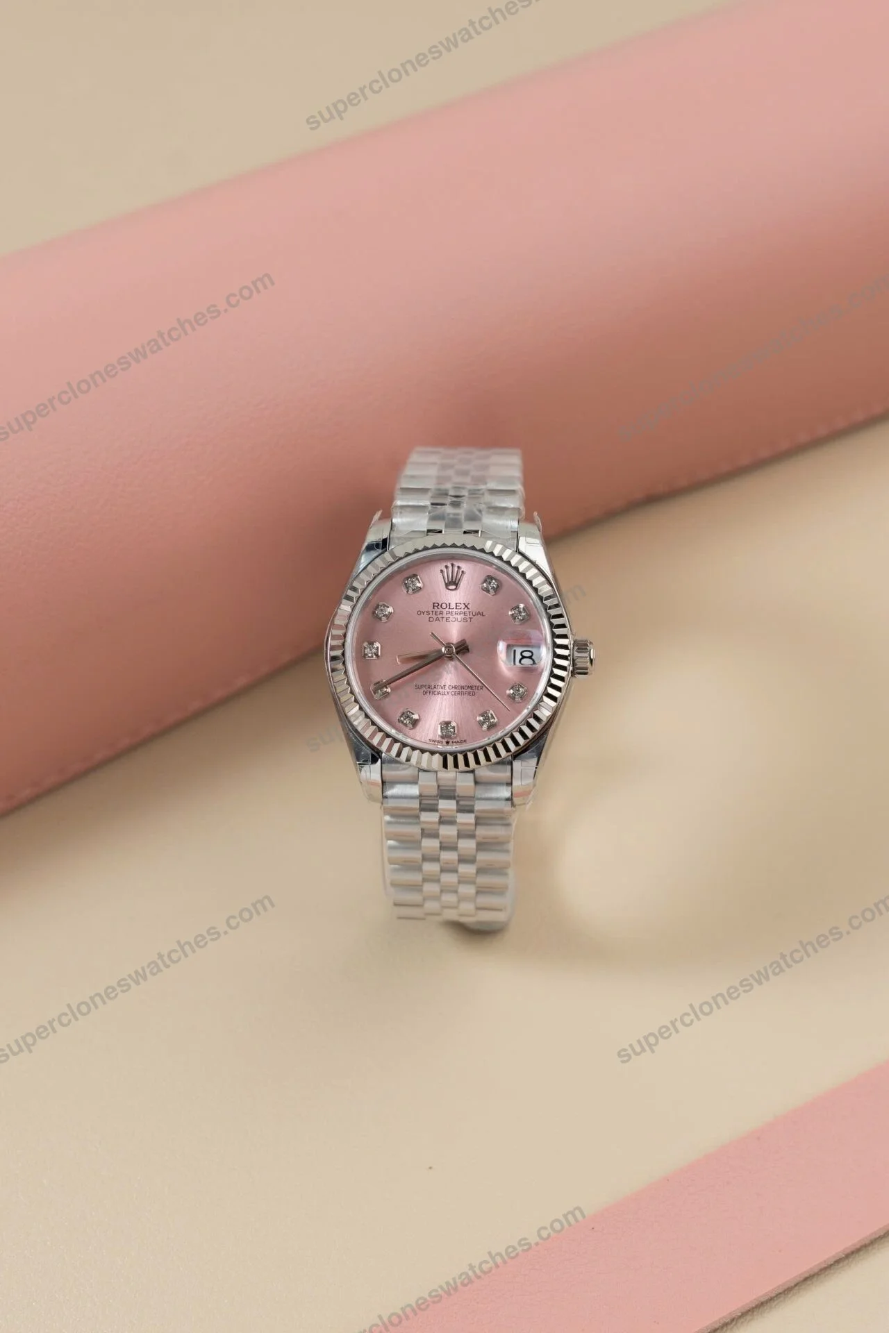 Super-Clone-Rolex-Datejust-Pink-Diamond-Dial-278274-0032-31-mm-2
