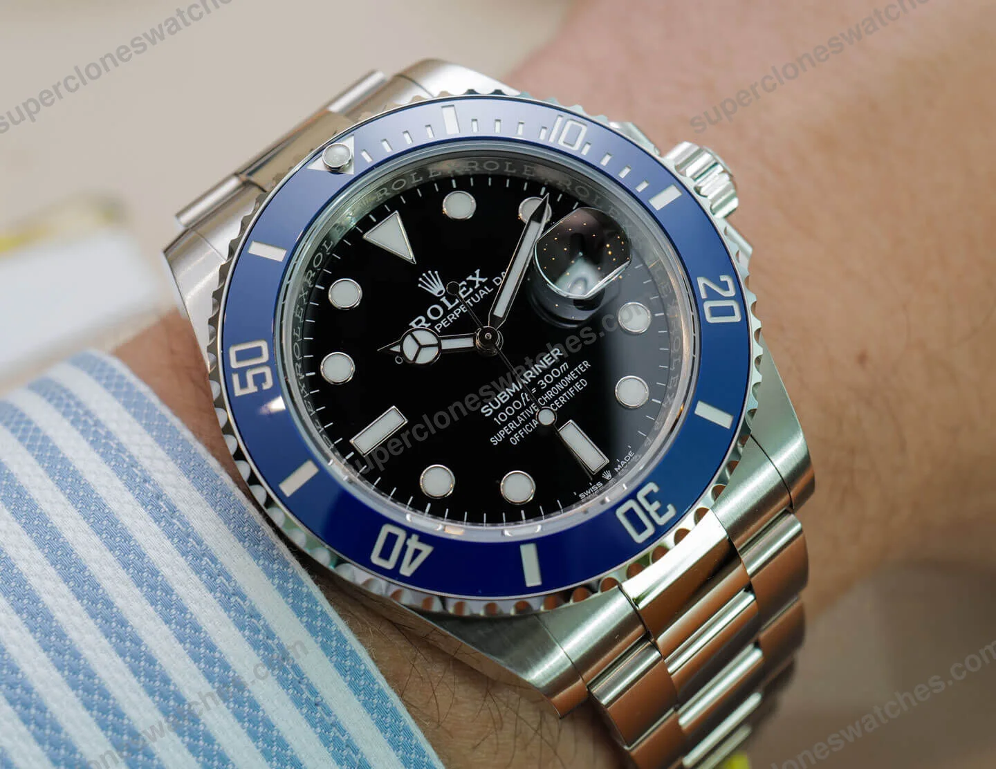 Super-Clone-Rolex-Submariner-Cookie-Monster-Black-Dial-126619LB-4