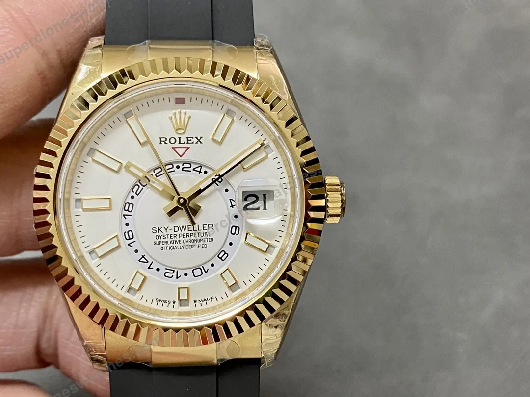 super-clone-rolex-sky-dweller-white-dial-326238-view-2