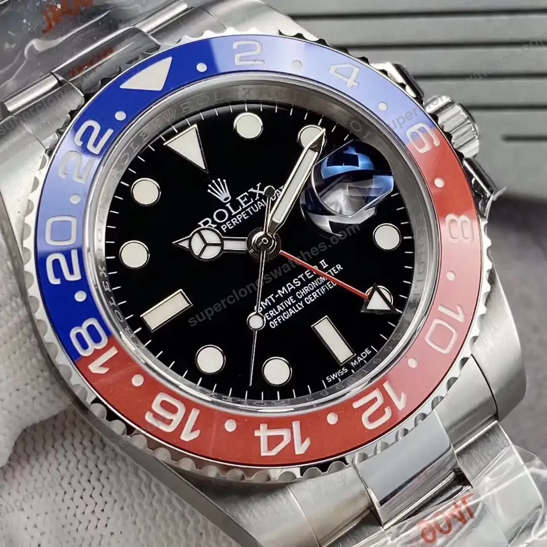 Super-Clone-Rolex-GMT-Master-II-126710BLRO-Pepsi-Oyster-5