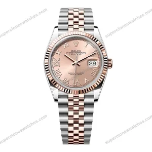 Super-Clone-Rolex-Datejust-Rose-Dial-126231-0027-36-mm-1