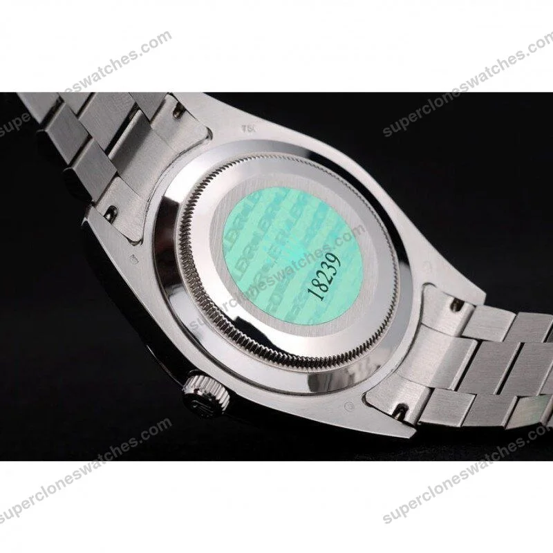 Super-Clone-Rolex-Day-Date-Silver-Dial-41995-40-mm-8