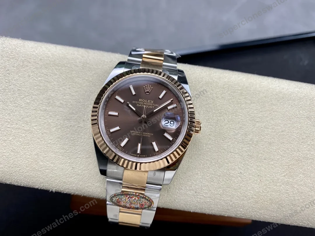 super-clone-rolex-datejust-chocolate-dial-126231-oyster-36-mm-view-3