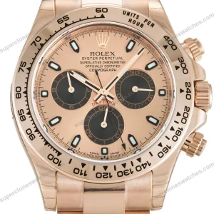 Super-Clone-Rolex-Daytona-Rose-Dial-116505-1