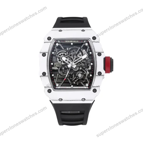 Super-Clone-Richard-Mille-RM-35-01-Richard-Mille-Rafa-Cacbon-NTPT-Black-Strap-42-1