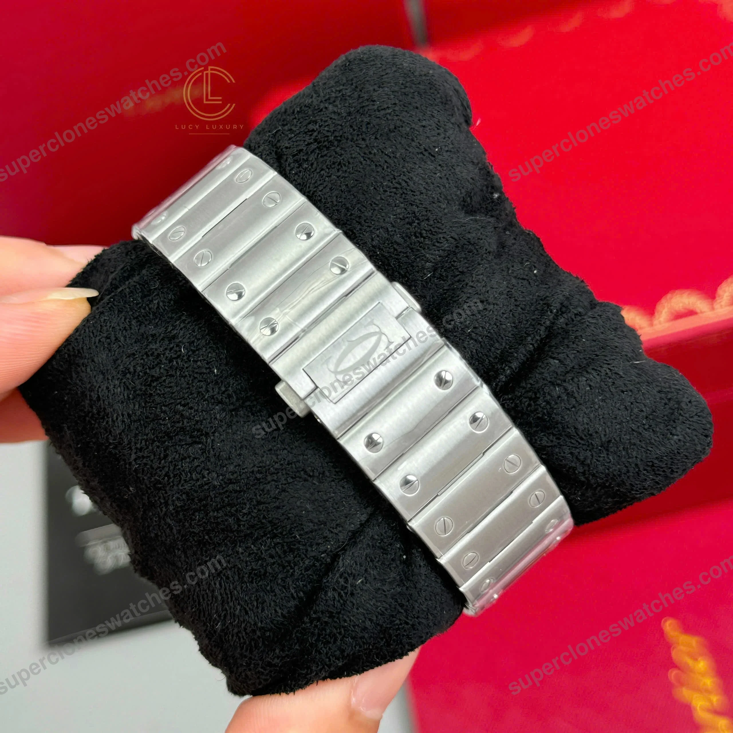 Super-Clone-Cartier-Santos-de-Cartie-Larger-WSSA0018-39.8mm-Miyota.9015-6
