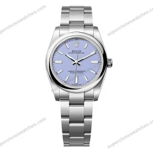 Super-Clone-Rolex-Oyster-Perpetual-277200-Lavender-Dial-1