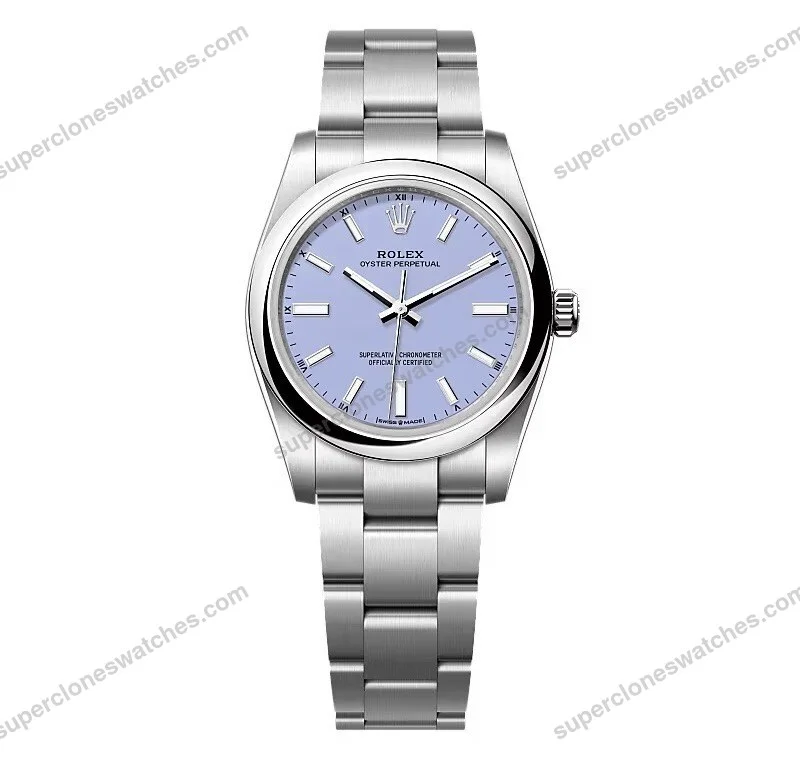 Super-Clone-Rolex-Oyster-Perpetual-277200-Lavender-Dial-1