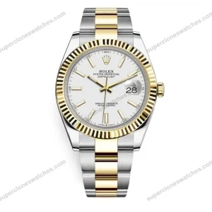 Super-Clone-Rolex-Datejust-White-Dial-126333-0015-41-mm-1