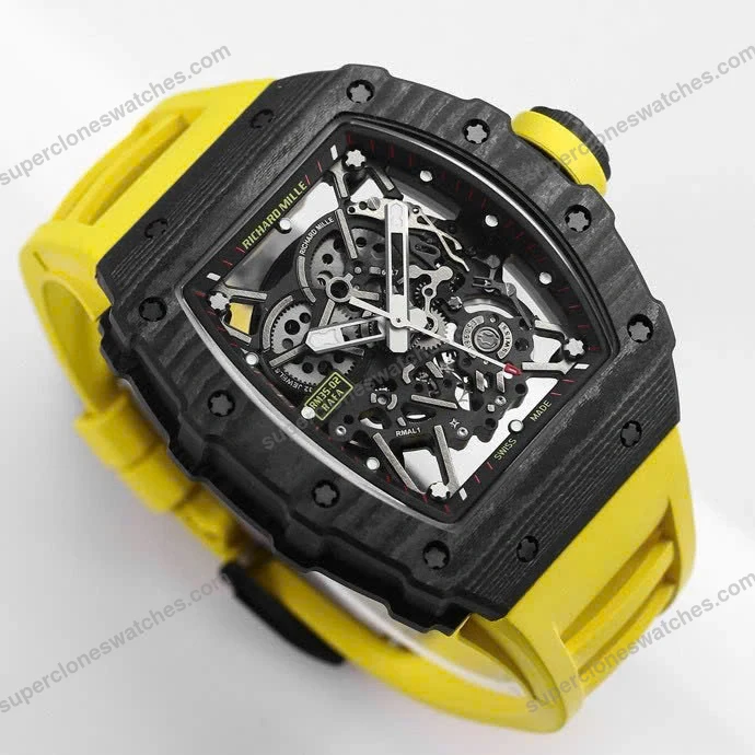 Super-Clone-Richard-Mille-RM-35-02-Richard-Mille-Rafael-Nadal-Yellow-44mm-8211-3