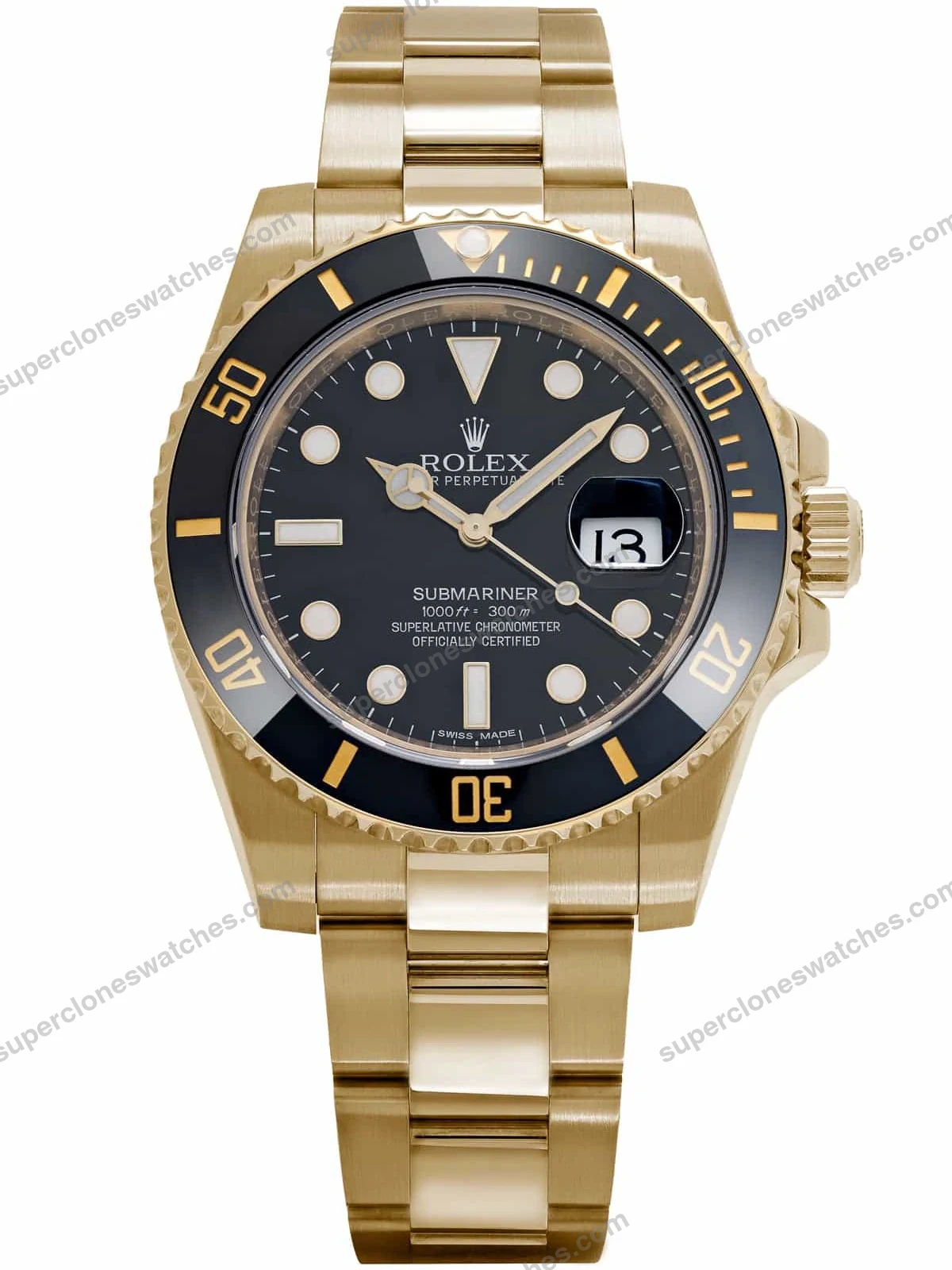 Super-Clone-Rolex-Submariner-Black-Dial-116618LN-1