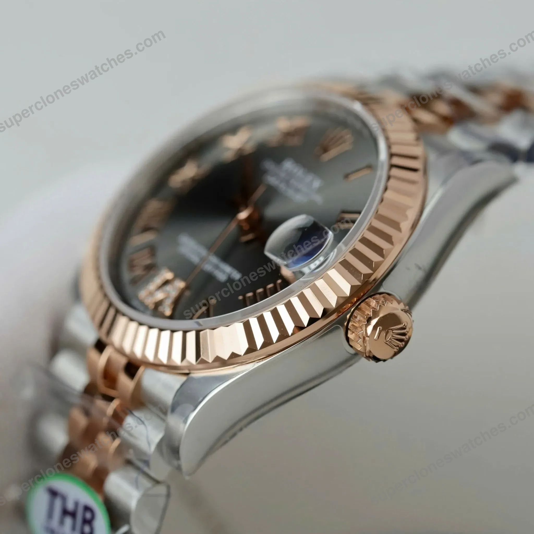 Super-Clone-Rolex-Datejust-Slate-Roman-Diamond-Dial-126231-0023-36-mm-2