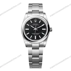 Super-Clone-Rolex-Oyster-Perpetual-277200-Black-Dial-1