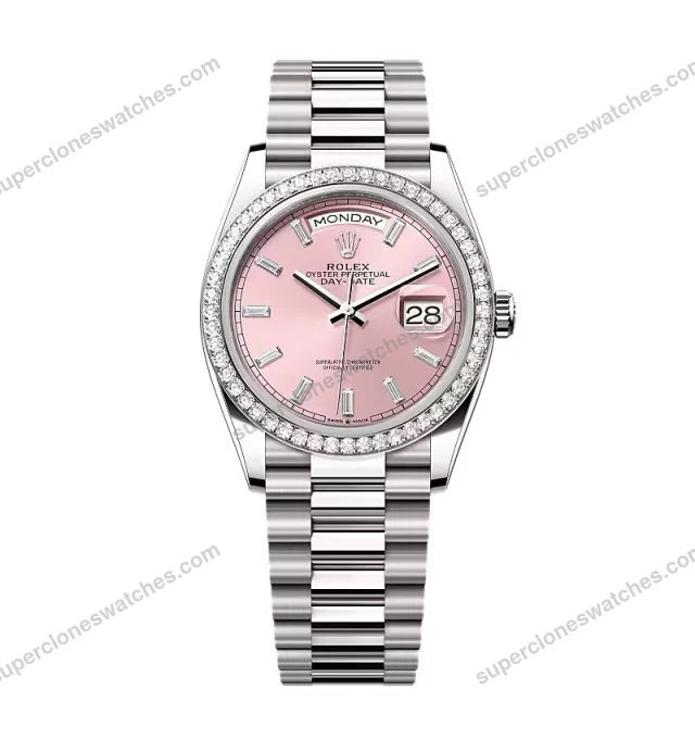 Super-Clone-Rolex-Day-Date-Pink-Diamond-Dial-128349rbr-0053-36-mm-1
